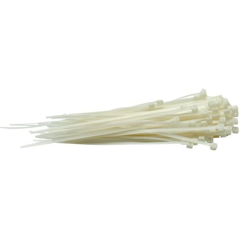 Draper 70392 - Fascette per cavi in nylon, 3,6 x 150 mm, colore: Bianco