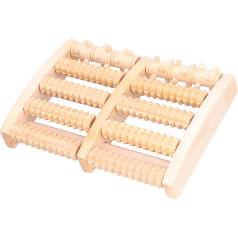 Rouleau de massage en bambou pour les pieds, soulage la fatigue, usage domestique, léger, en bois et durable. (1/5)