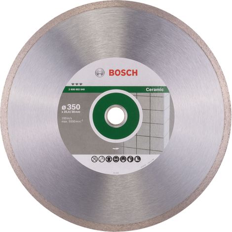 Bosch 2 608 602 640 - Disco de corte de diamante Best for Ceramic - 350 x 30/25,40 x 3 x 10 mm (pack de 1) (1/3)