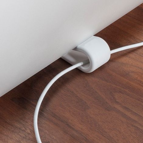 White 4 Pieces Laptop Stand, Computer Stand, Laptop Stand Riser, Mini Non-Slip Silicone Ventilated C (1/5)