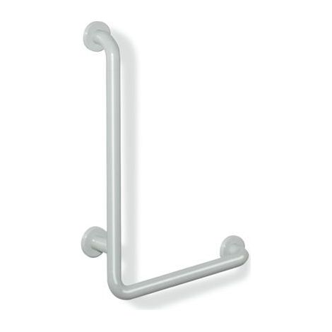 Winkelgriff Ser 801,d:33,Met.-Kern, AM:750mm, W:500mm reinweiß (1/5)