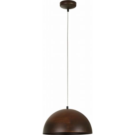 Lampada a sospensione Nowodvorski Hemisphere ruggine Ø34 cm (1/2)