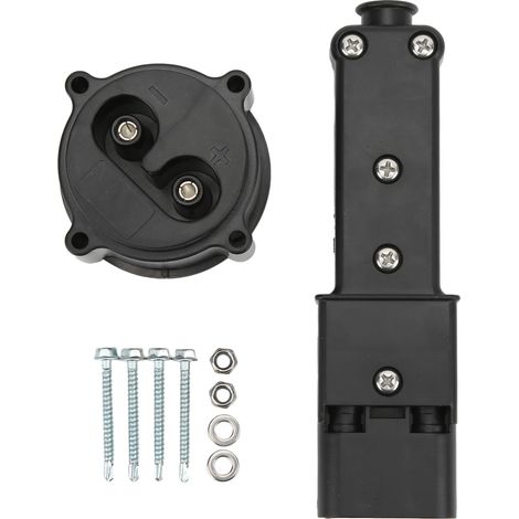 Chargeur 48V DC avec fiche MAC Kit JR1-H235A-00 JR1-H6181-02-00, remplacement pour voiturettes électriques Club Car G19 G22, connecteur mâle, alimentation compatible. (1/5)