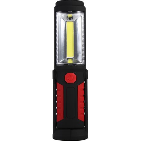 Lampe d'inspection portable LED COB 3W sans fil, lampe de travail à piles, neuve (1/5)