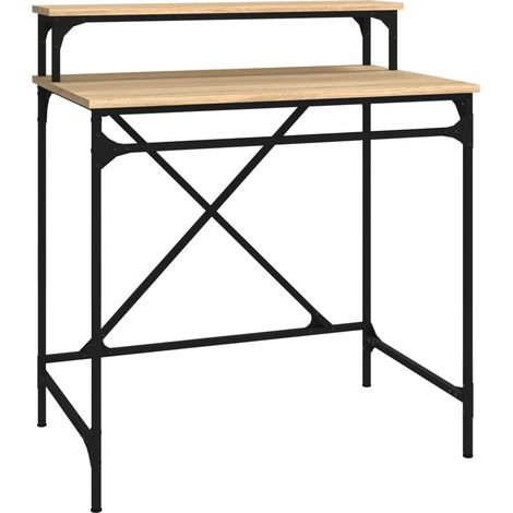 Maison Exclusive - Schreibtisch Sonoma-Eiche 80x50x90 cm Holzwerk