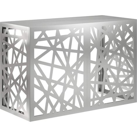 Funda para Aire Acondicionado Plateado 90 x 40 x 60 cm vidaXL