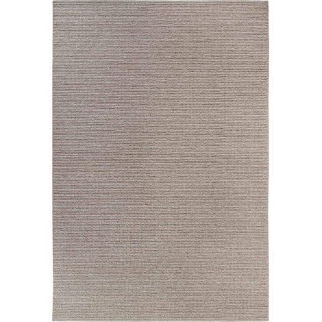 Tapis kilim 120 x 170 cm, motif faux uni, beige et rose, laine tissée à la main, kilim authentique, structure plate et raffinée, originalité artisanale