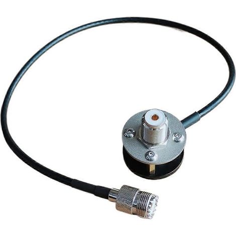 Tripod Antenna Installation Bracket Outdoor Portable M Pipe Head Base 1/4 Inch Threaded UV+Shortwave (1/5)