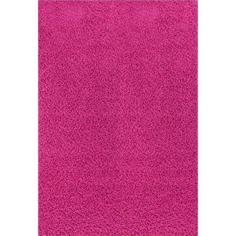 1 Teppich, langflorig, schickes Design, fuchsiafarben, Wohn-/Schlafzimmer (1/5)