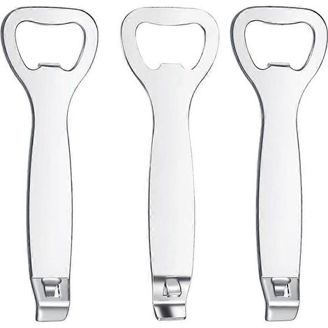 3 pièces Vial Decapper 20 mm 13 mm Flip Vial bouchon acier inoxydable retire Oral Liquid Seal ouvre bouteille Openers (1/5)