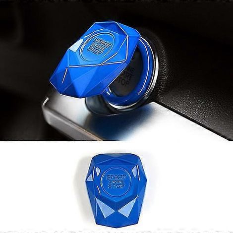 Cubierta decorativa para botón de arranque del motor del coche con un solo clic. Cubiertas de protección de encendido. (1/5)