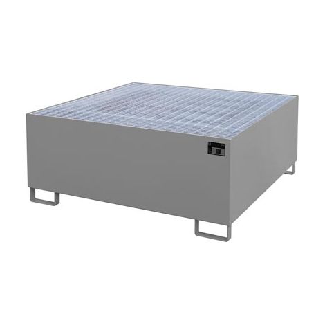 Bauer Auffangwanne AW 1000, lackiert, Mausgrau