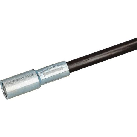 mastil flexible deshollinador rosca m12 longitud de 1,4 metros.