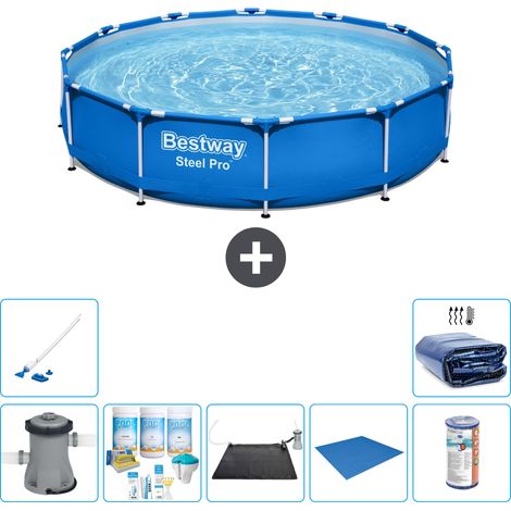 Bestway Bestway Steel Pro Ronde - 366x76 cm - 8-pièces  S21601 (1/5)