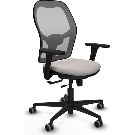 Silla de oficina piqueras y crespo Jorquera crema soporte lumbar (1/2)