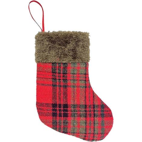 Films de Noël, petites chaussettes décoratives multicolores de Noël, décorations à suspendre pour sapin de Noël (1/4)
