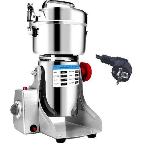 Tritaerbe, capacità 800 g, motore 3000 W, rosso, UE (1/2)