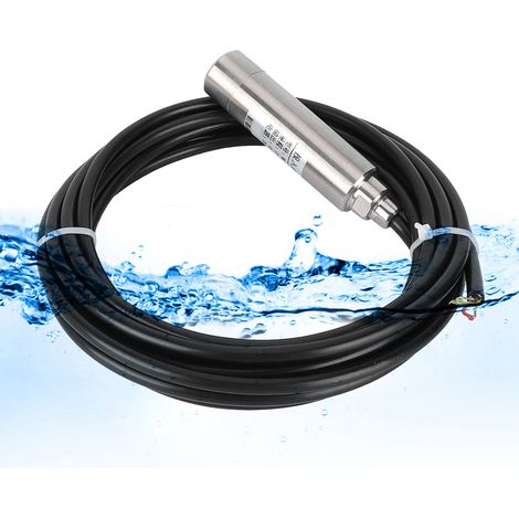 WLB-131Y Tauchpegeltransmitter, Wasserstands- und Drucksensor, statisches Druckmessgerät, wasserdichter Transmitter, 24 V DC, Messbereich: 5 m (1/5)