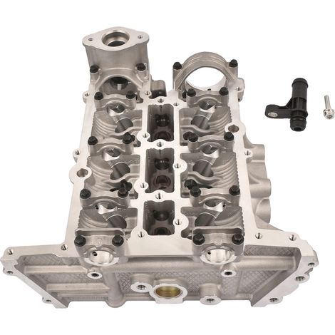 Testata cilindri, in alluminio, con specifiche OEM standard, compatibile con motori EcoBoost da 1.0 litri, ricambio diretto, migliora il flusso d'aria. (1/5)