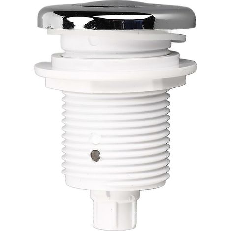 Bouton-poussoir étanche à pression d'air pour broyeur d'évier, compatible avec baignoires et piscines. (1/5)