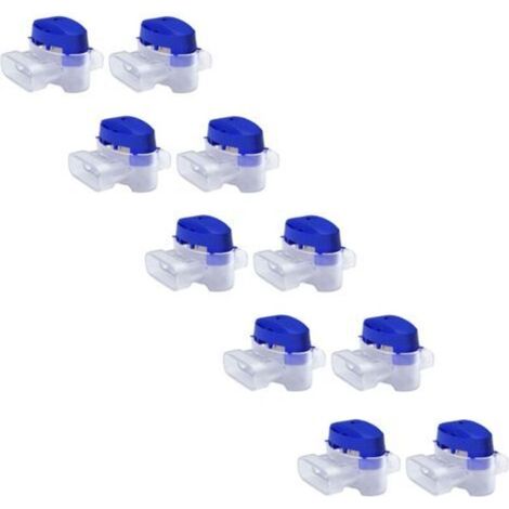10 Pcs Wire Connector Set for Robot Lawn Mower - 10 Gel Filled Couplings to Extend or Repair Low Voltage Electrical Wire Automatic Mower - Waterproof, Safe, No Stripping Required (1/5)