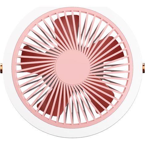 Mini Ventilateur LED USB – 3 Vitesses – Mural – Étudiants/Dortoir/Camping – Modèle 2 (1/5)