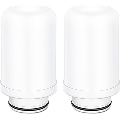 Cartouches filtrantes céramiques pour filtration eau – Filtration fine 0,01 µm – Lot de 2 – Compatible avec systèmes universels
