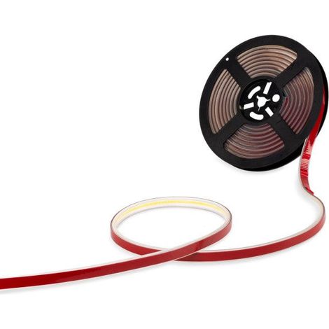 COB LED-Streifen 220V AC - 10W/m - 12 mm - IP67 - 5 Meter Rolle