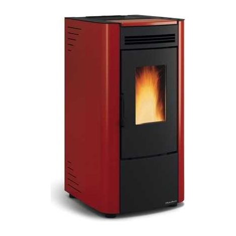 Estufa de pellet Nordica Extraflame Ketty 6.3 kW Bordeaux Modelo 1280204