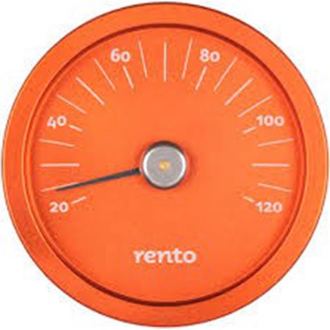Thermomètre pour sauna en aluminium RENTO couleur cuivre