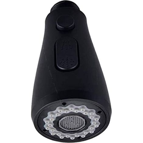Douchette de cuisine extractible de rechange, douchette de robinet, buse à filetage G1/2, compatible avec tous les robinets, facile à remplacer, 2 modes de pulvérisation, économie d'eau (1/5)