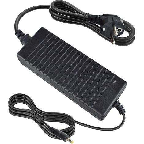 Adaptateur Alimentation 12V 10A 120W, Transformateur AC 100-240V vers DC 12V, Prise EU 2 Broches, Protection Sécurité, pour Bande LED, Caméra de Surveillance, Moniteur LCD, DVD, Routeur (1/5)