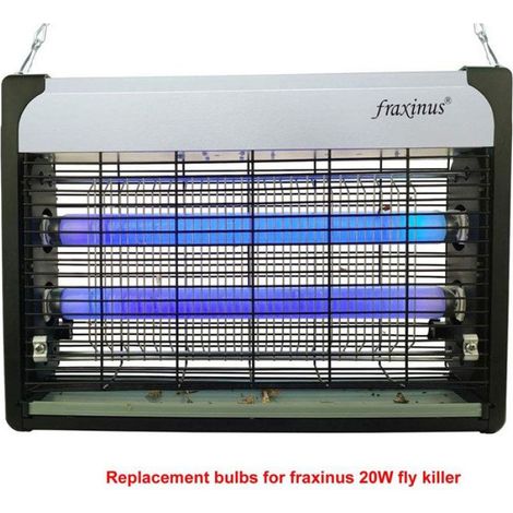 10W T8 Tube Neon UV, 13.1 Pouces Fluorescent Ampoule Anti Insectes, Remplacement Lampe pour Tue Mouche Electrique (1/4)
