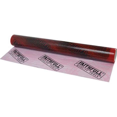 Faithfull 0097600RFDU8TB Hard Surface Protector 600mm x 25m FAITAPEHARD (1/2)