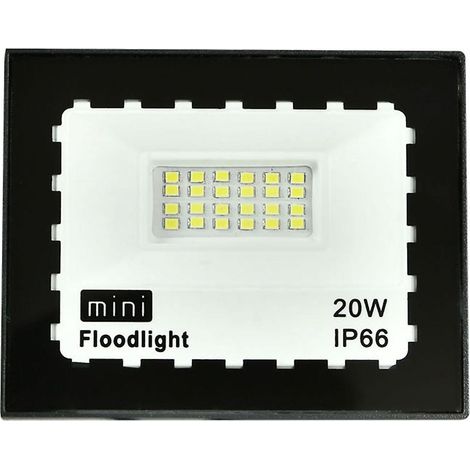 Projecteur LED 20W avec détecteur de mouvement, éclairage extérieur étanche, réflecteur, lampe projecteur LED (1/5)