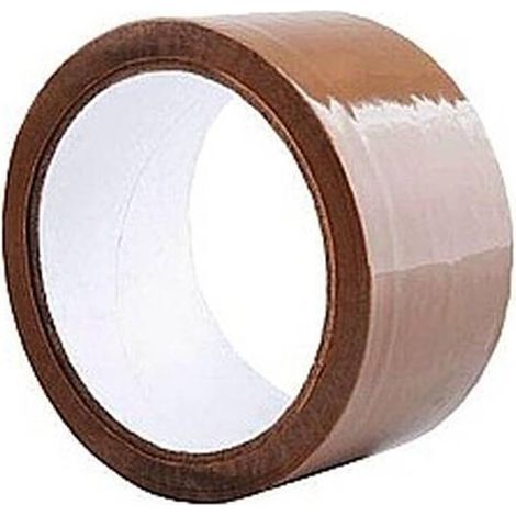 Ruban d'Emballage Adhésif 48mm x 50m - Marron - Pratique et résistant - Idéal pour Emballage - Beast