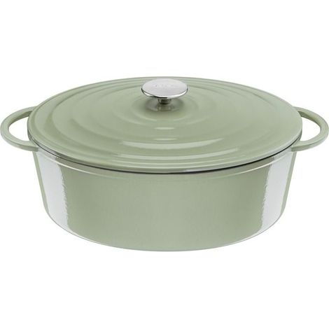 Cocotte Tefal TEFAL LOV Cocotte ovale 34 cm Verde E2580604 (1/5)