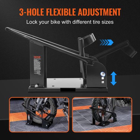 Bloque Roue Moto 816 - 5 kg - Cale Roue Moto en Acier Durable