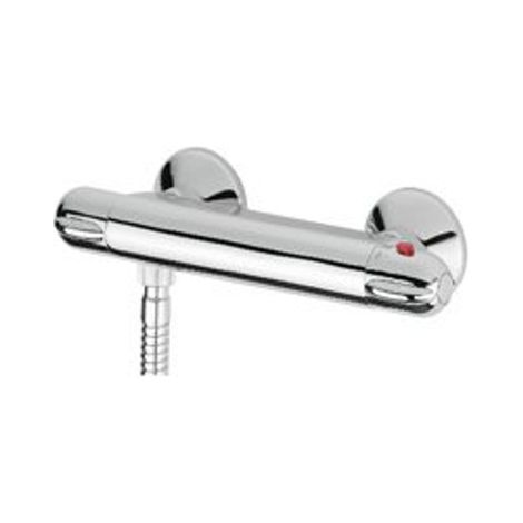 Plieger Comfort new mitigeur de douche thermostatique sans inverseur avec coupleurs hoh=15cm chrome (1/2)