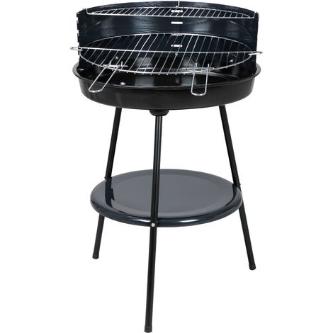 Tepro Holzkohlegrill Rundgrill Highland Standgrill 1167 Holzkohlengrill (1/4)