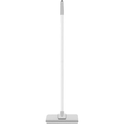 Cepillo de suelo con cerdas duras, mango ergonómico 124 cm y cabezal 25 cm – Ideal para baño y cocina (1/5)