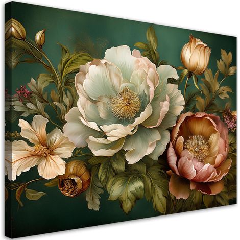 Quadro su tela, Natura Botanica Fogliame - 60x40 (1/5)