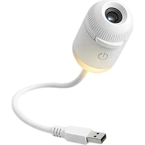 Mini projecteur d'étoiles Galaxy 2 en 1, veilleuse, lampe de projection LED ciel étoilé avec 24 films pour chambre, maison, voiture (1/5)