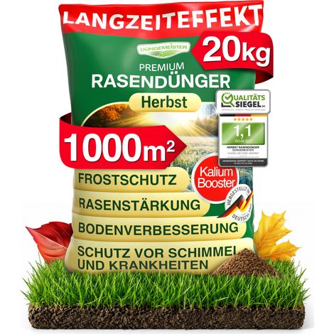 Herbstdünger Rasendünger Langzeitwirkung 20kg (1/5)