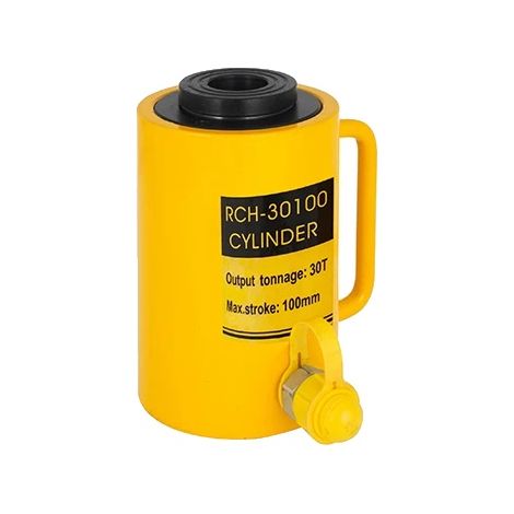 Verin hydraulique à piston creux, capacité de 30T, course de 100mm, 30T 4 Pouce (1/2)
