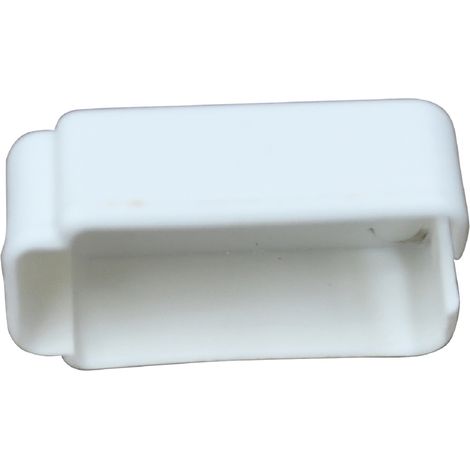 20PZ TAPPO in pvc - colore bianco