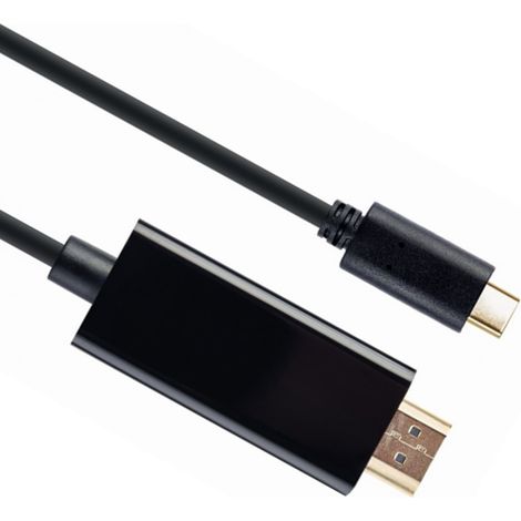 Gembird a-cm-hdmim-02 adaptateur usb-c vers hdmi mâle, 4k 60hz, 2m, noir (1/4)
