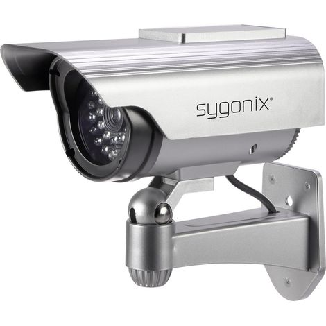 Sygonix SY-3420674 Kamera-Attrappe mit Solarmodul, mit blinkender LED (1/5)