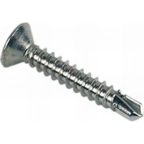 Vis autoperceuse tête fraisée Phillips 4,8 x 31,7 mm INOX A2 - Boite de 200 pcs - Fixtout VAPFC48317A2 (1/2)