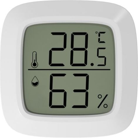 4PCS Thermometre Interieur Maison Thermometre Hygrometre Numérique,Thermomètre Digital pour Chambre à Coucher (1/5)